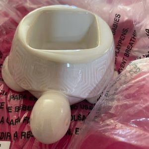 Ceramic turtle soap holder